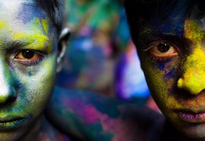 Holi Colours Boys